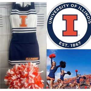 University of Illinois Cheerleader Outfit